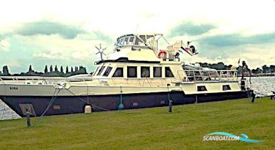 Motorkruiser 1800 AK Zeewaardig Recreatieboot | Woonboot Huizen aan water 1988, met Man motor, The Netherlands