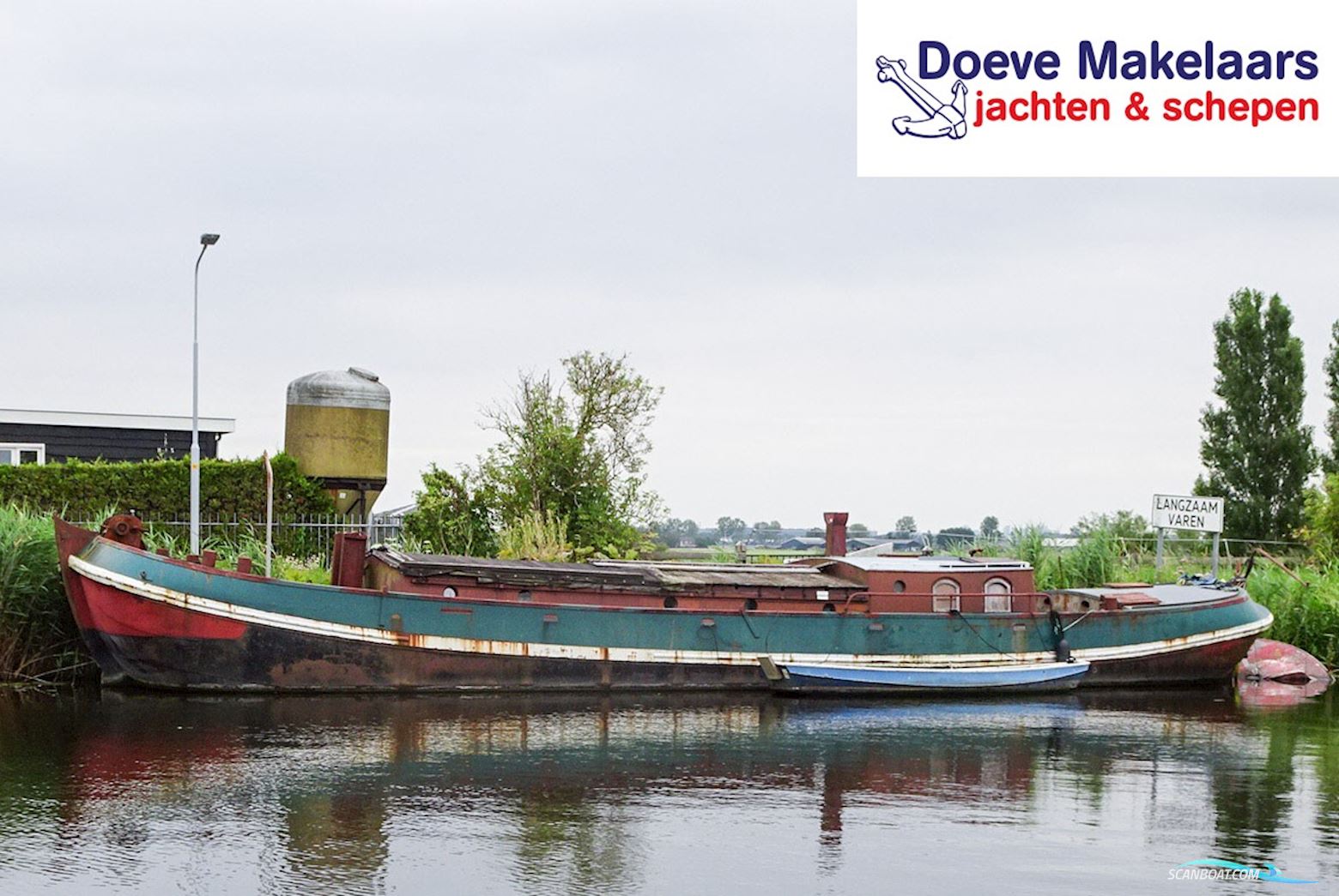 Paviljoentjalk 16.75 Huizen aan water 1893, met Kromhout<br />3 GSV motor, The Netherlands