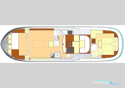 Piper Luxemotor 49L Huizen aan water 2020, met Beta Marine (Kubota)<br />115T motor, The Netherlands