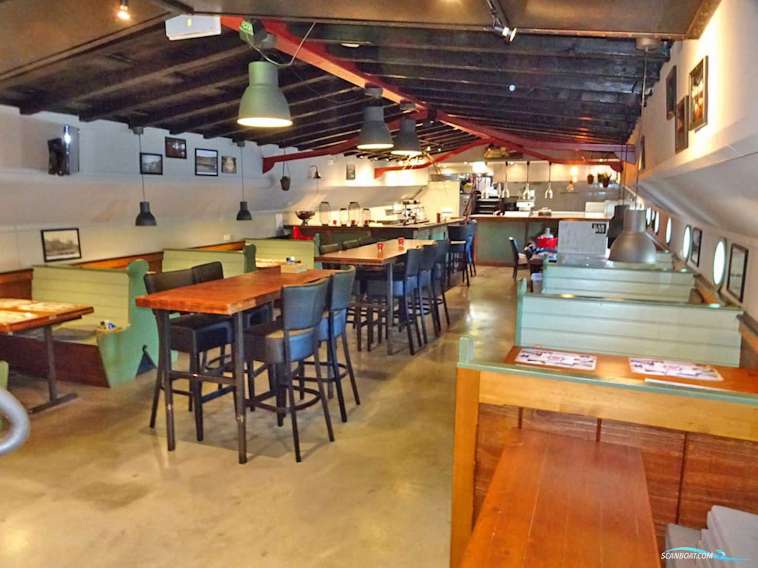 Restaurantschip 96 zitplaatsen