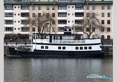 Sjöstjernan Huizen aan water 1890, met Volvo Penta TMD 120 AK motor, Sweden