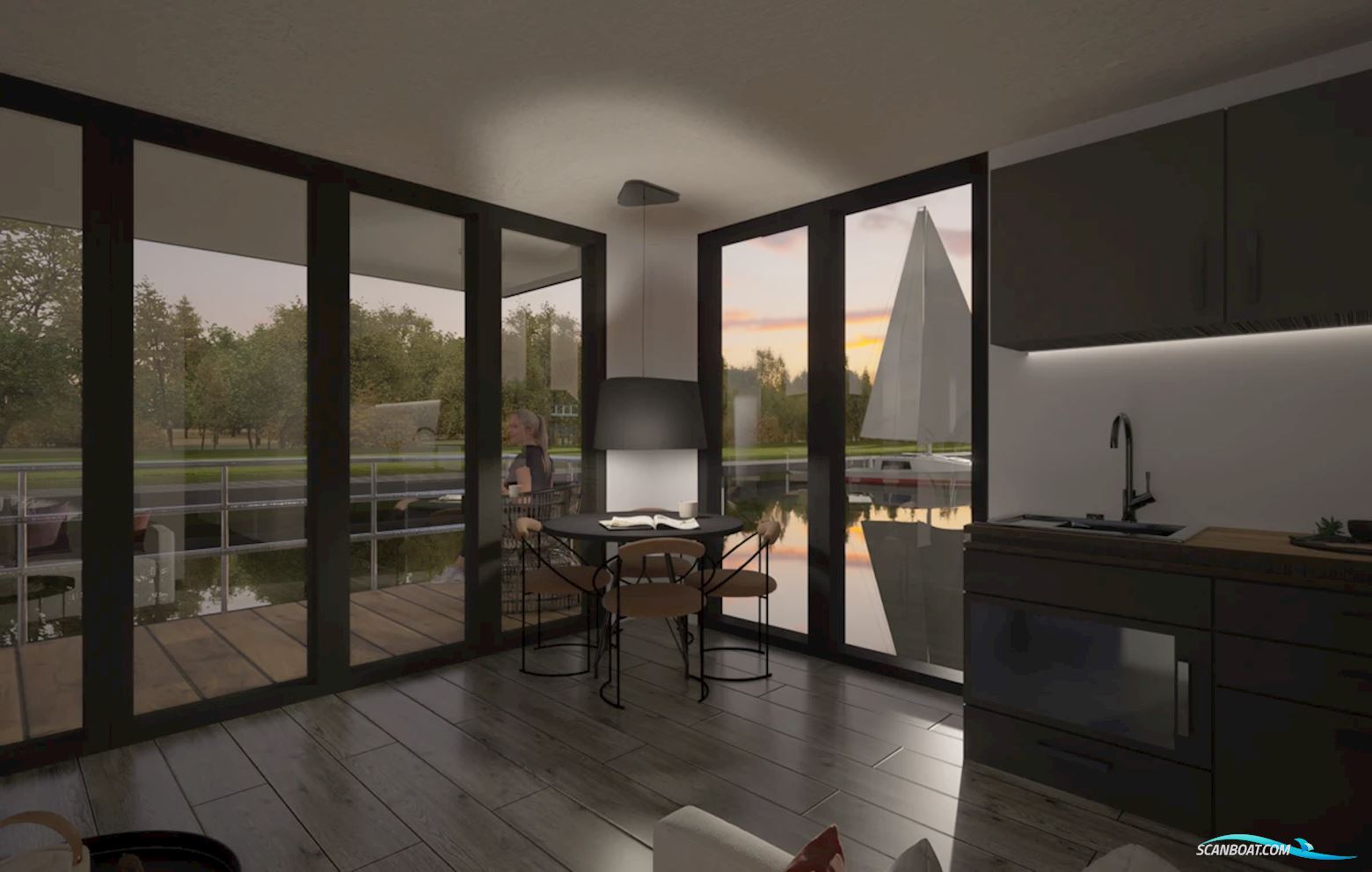 SL Houseboat Kerkdriel Inclusief Ligplaats