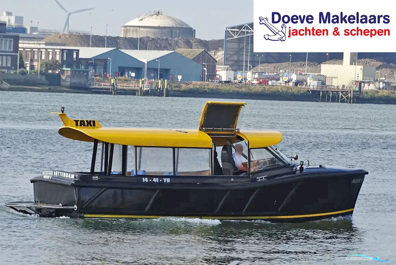 Snelvarende Watertaxi 8.54, Mstx 1 Huizen aan water 2001, met Yanmar<br />6LY440 motor, The Netherlands
