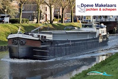 Spits 38.97 Cvo Rijn Huizen aan water 1958, met GM Detroit<br />671 motor, The Netherlands