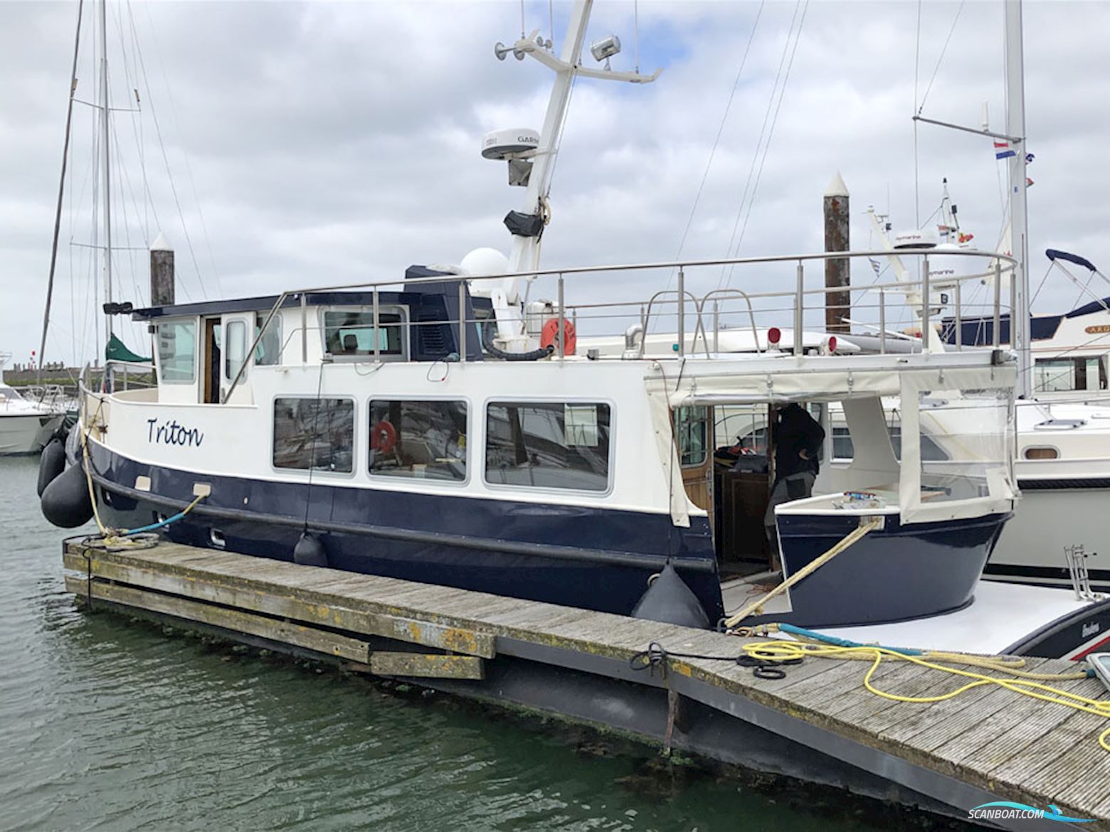 Trawlerjacht 48, Zeegaand