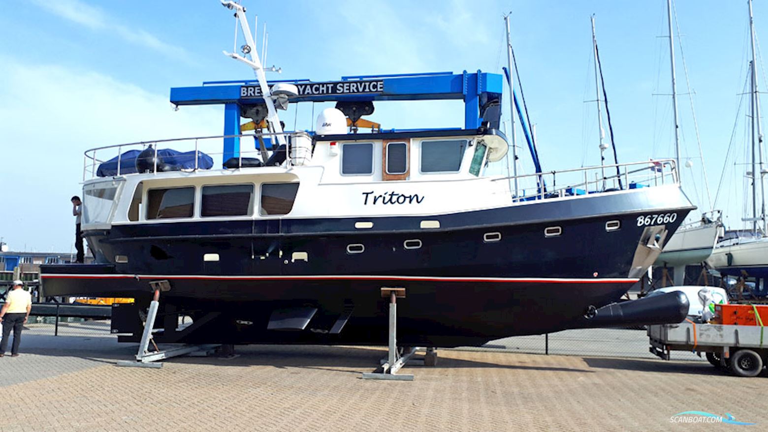 Trawlerjacht 48, Zeegaand
