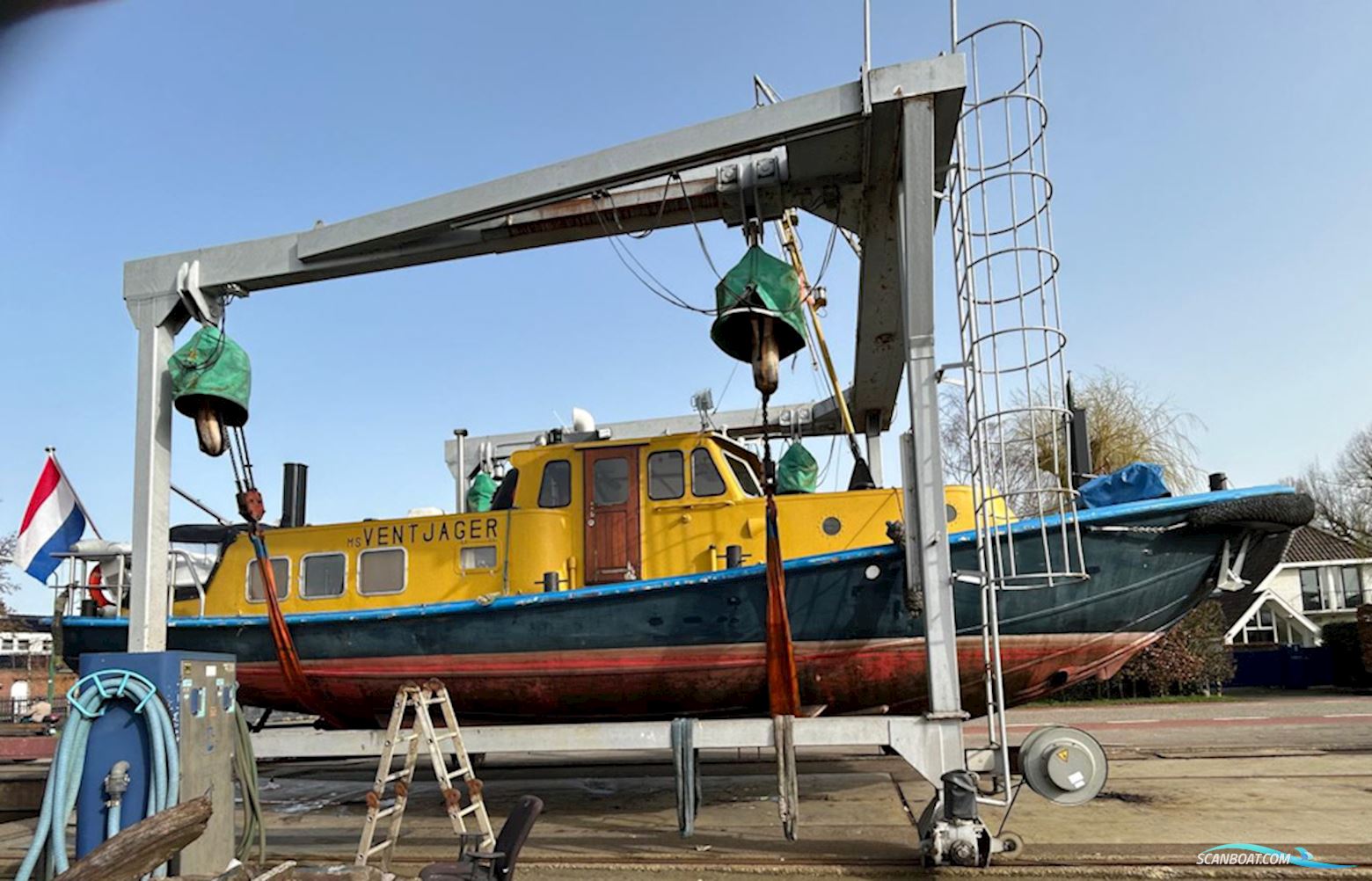 Varend Woonschip ex Rws Vlet 14.78