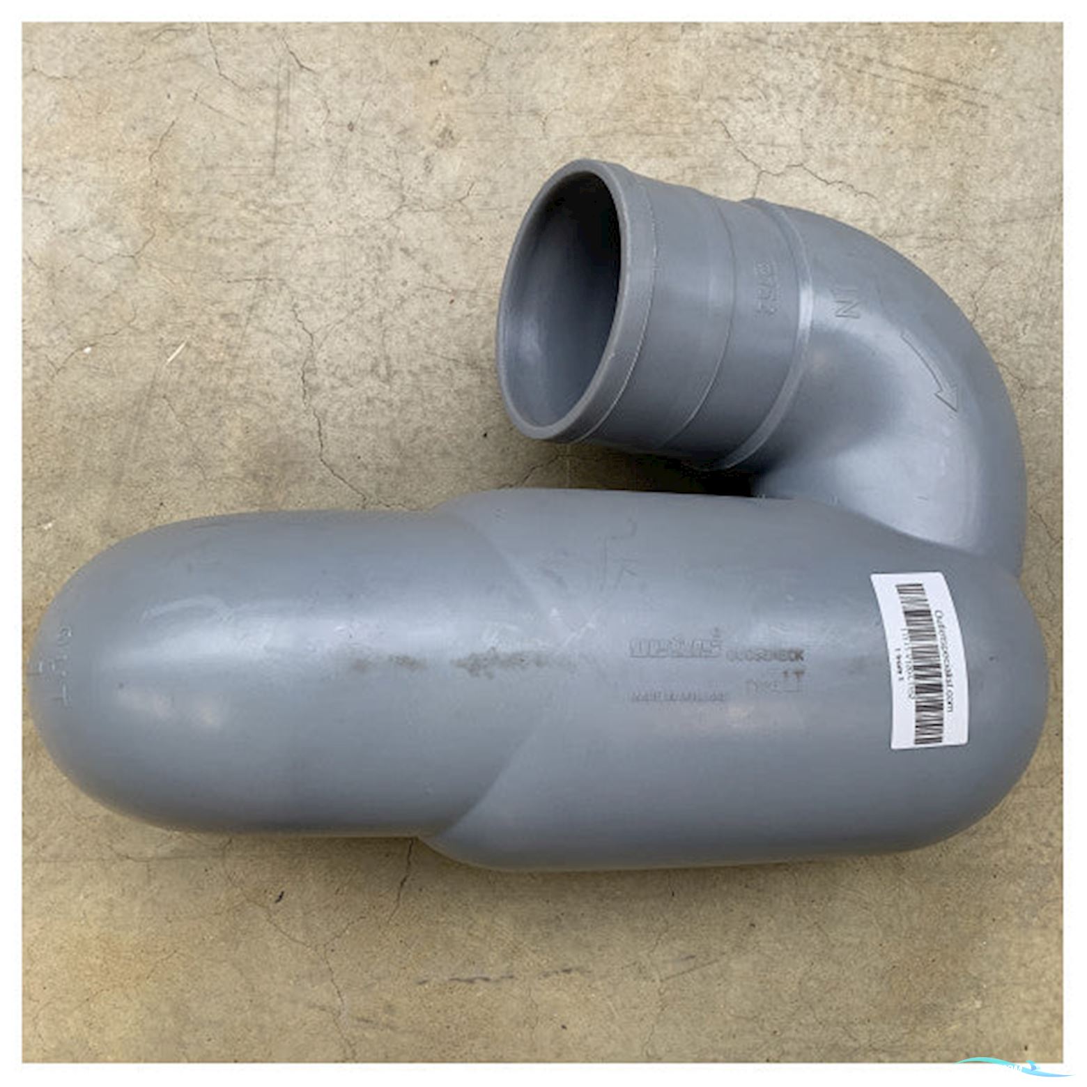 Vetus LT152 152 mm Gooseneck Exhaust Muffler LT