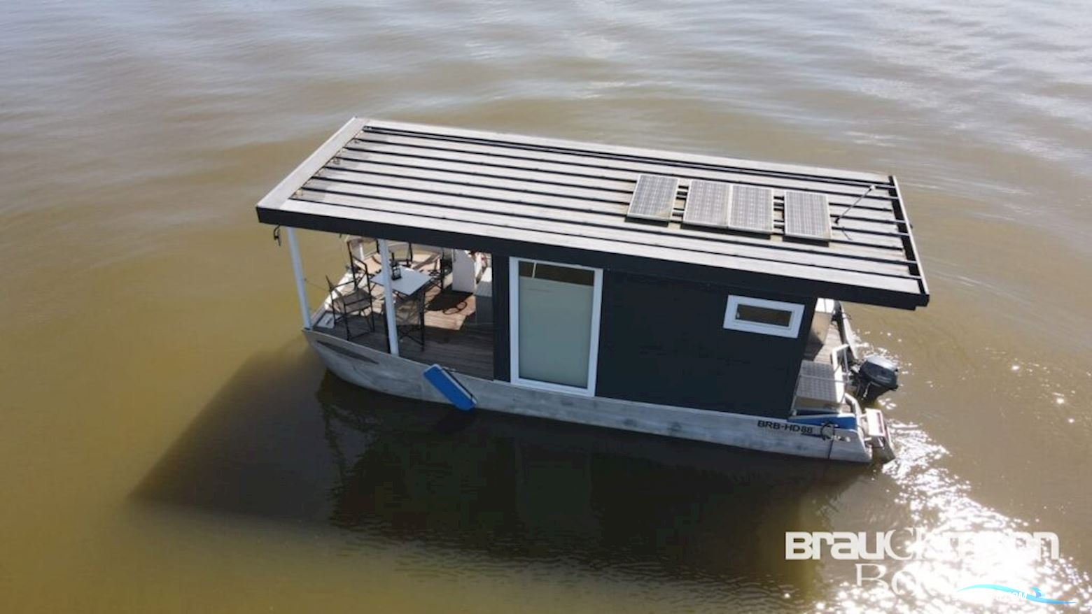 Werft Plaue 800 Huizen aan water 2010, met Yamaha Motor Company motor, Duitsland