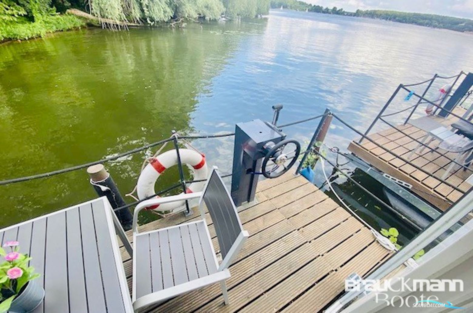 Werft Plaue Hausboot Wannsee 8.0