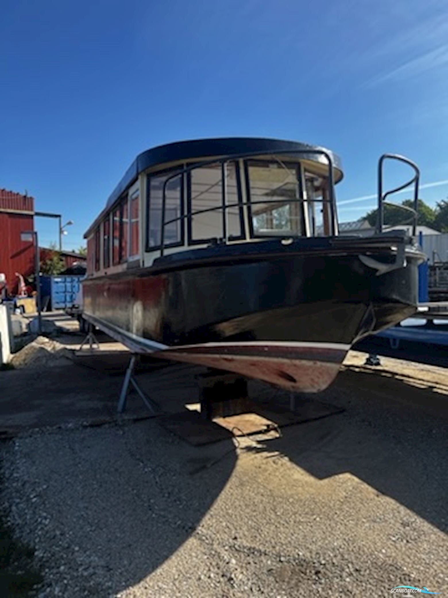 29 Fod Hollandskbygget Husbåd Hus- / Bobåd / Flodbåd 1990, med Volvo Penta motor, Danmark