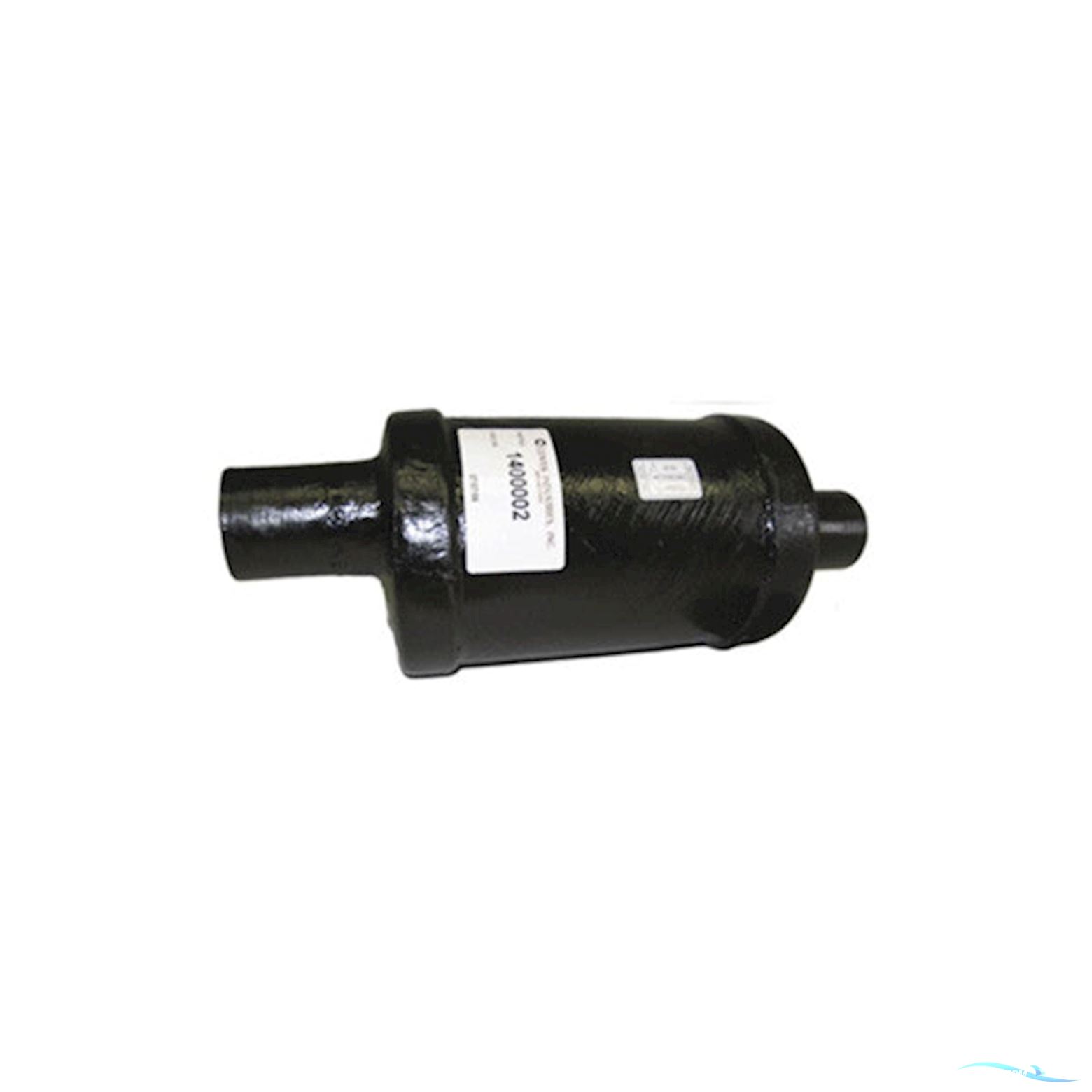 Centek 3.5 Inch Vernatone Mkii Round Exhaust Muffler - 1400016 Hus- / Bobåd / Flodbåd 2026, Holland