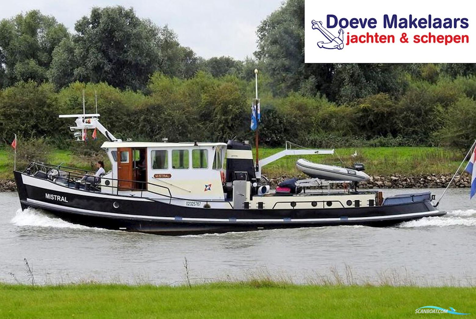 Directievaartuig 17.83 Met Ubc Certificaat Hus- / Bobåd / Flodbåd 1942, med GM Detroit<br />6-71 motor, Holland