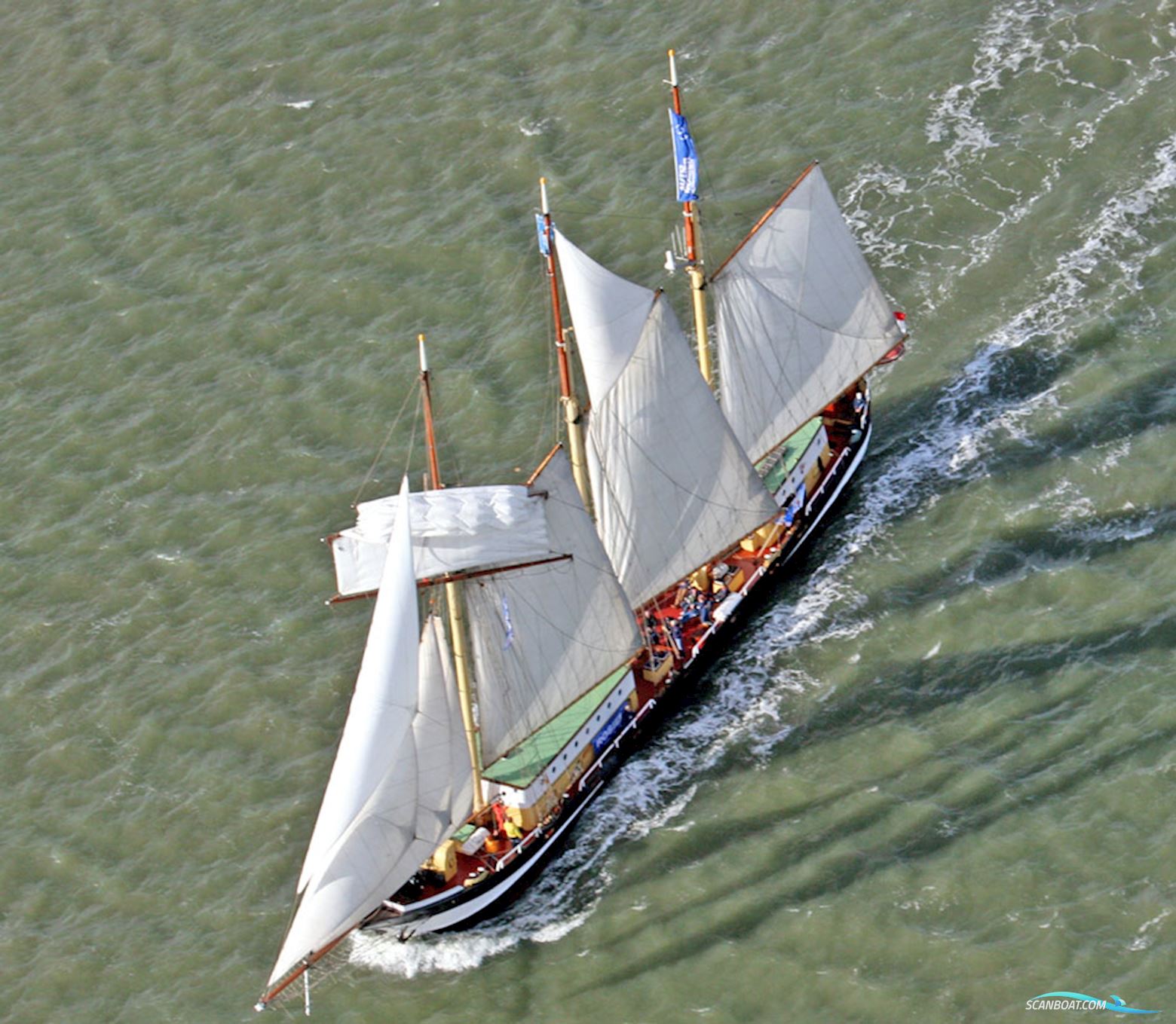 Drie mast Topzeil Schoener Swaensborgh