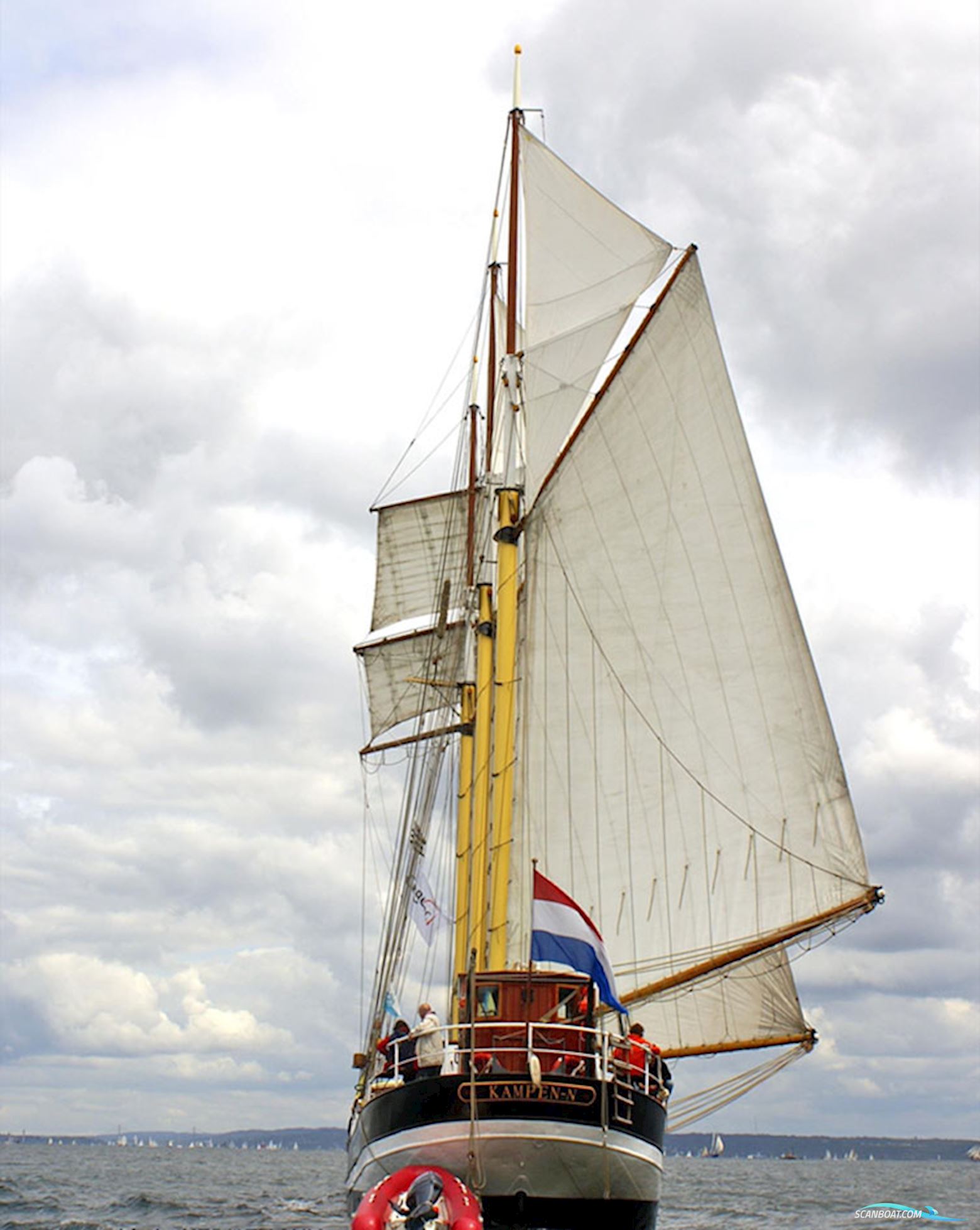 Drie mast Topzeil Schoener Swaensborgh