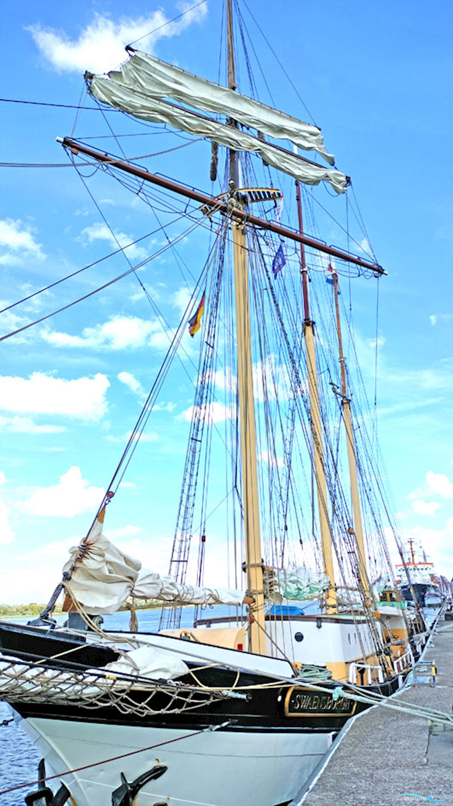 Drie mast Topzeil Schoener Swaensborgh