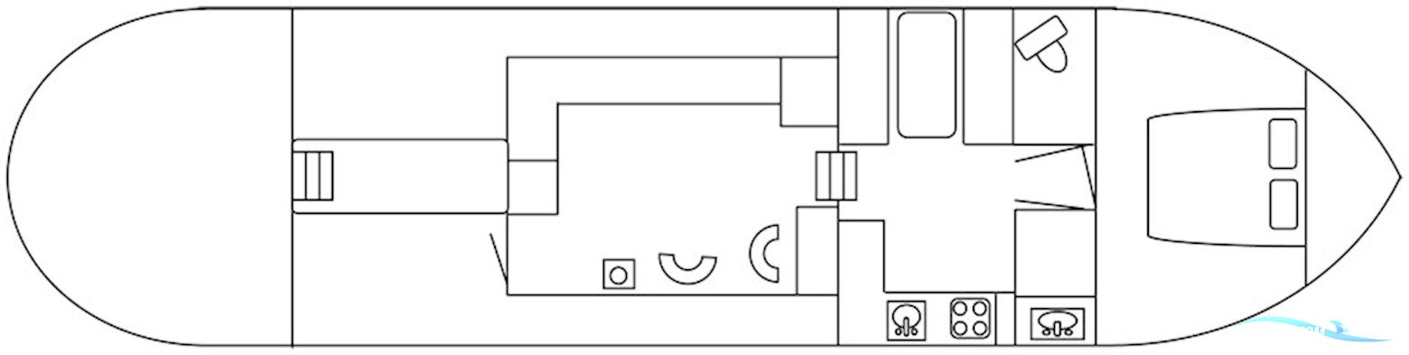 ex Patrouille vaartuig / Varend Woonschip 18.26 met UBC