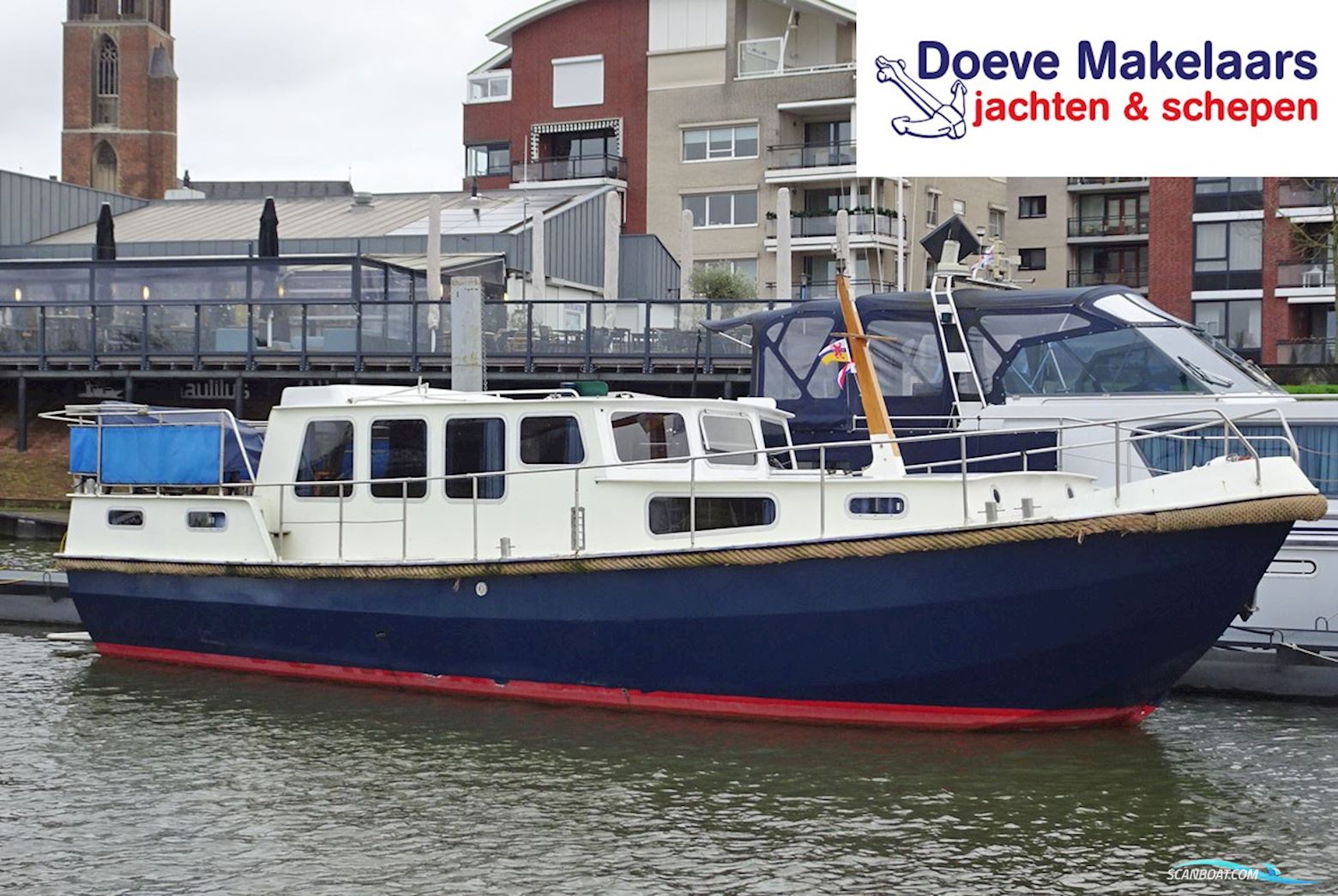 Flamvlet 12.60 Gsak Hus- / Bobåd / Flodbåd 1995, med Daf<br />DF615 motor, Holland