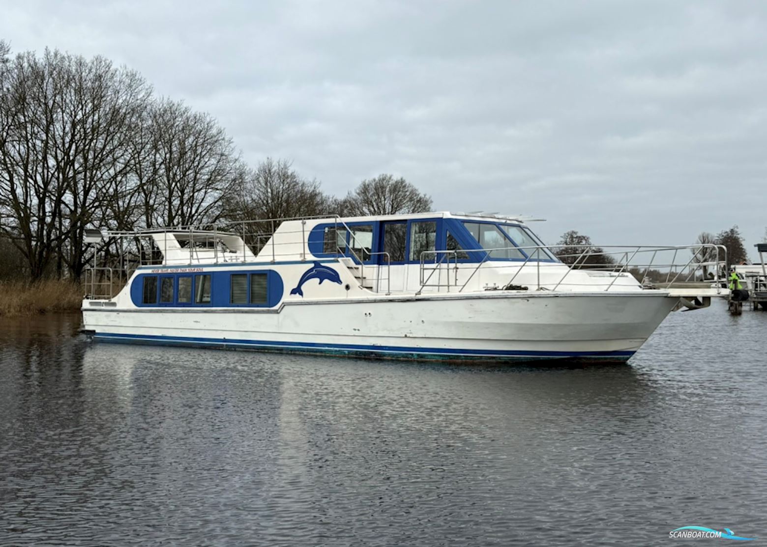 Harbor Master 520 Coastal Hus- / Bobåd / Flodbåd 1992, med Volvo Penta motor, Holland
