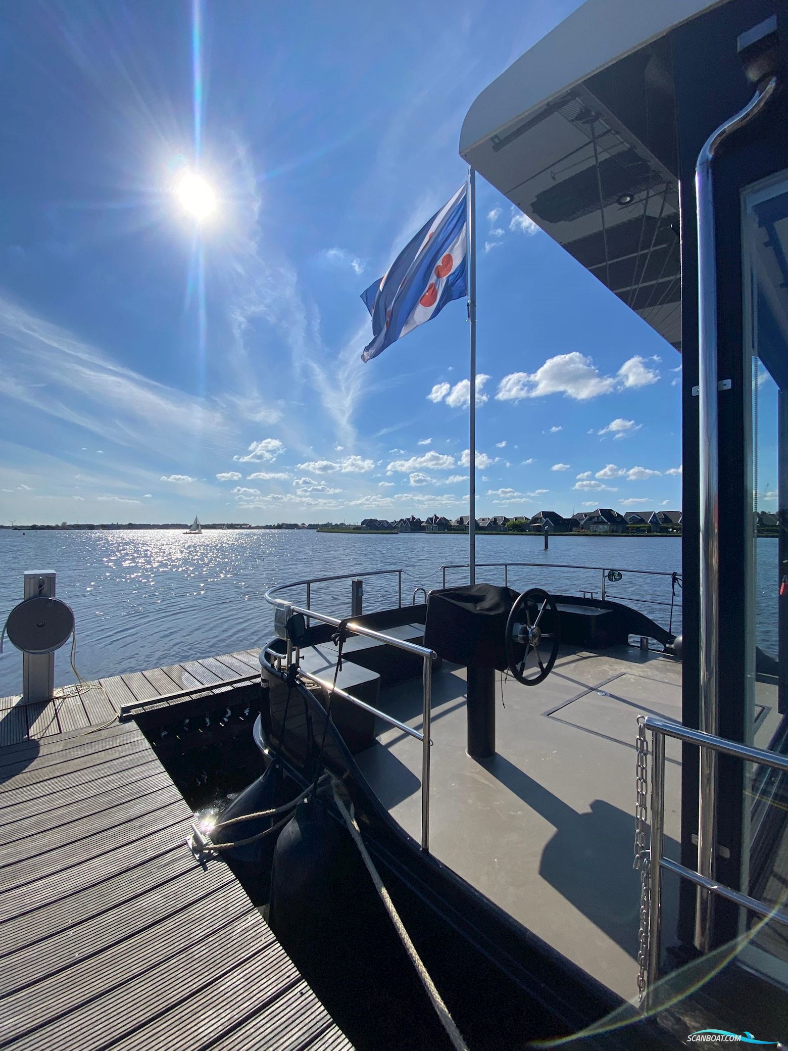 Homeship Vaarloft Volledig Elektrische Houseboat