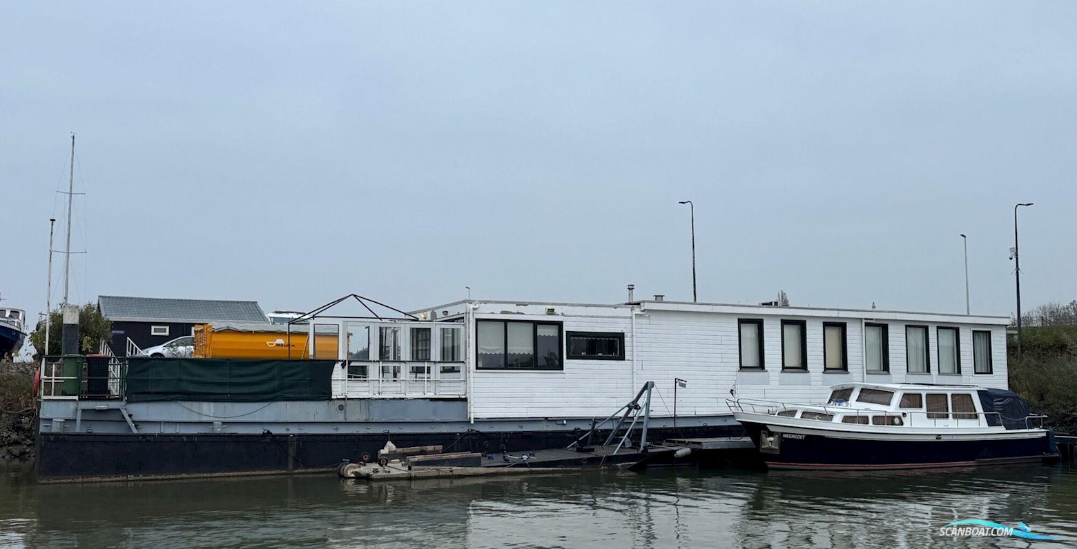 Houseboat Woonark 39.50 Hus- / Bobåd / Flodbåd 1939, Holland