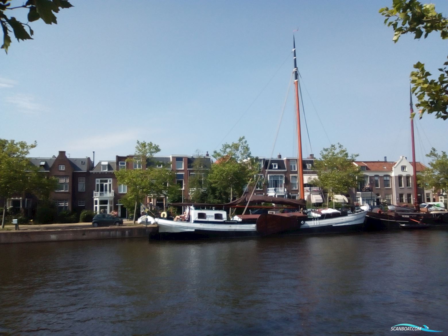 Klipper Woonschip/Zeilklipper Hus- / Bobåd / Flodbåd 1903, med Daimler motor, Holland