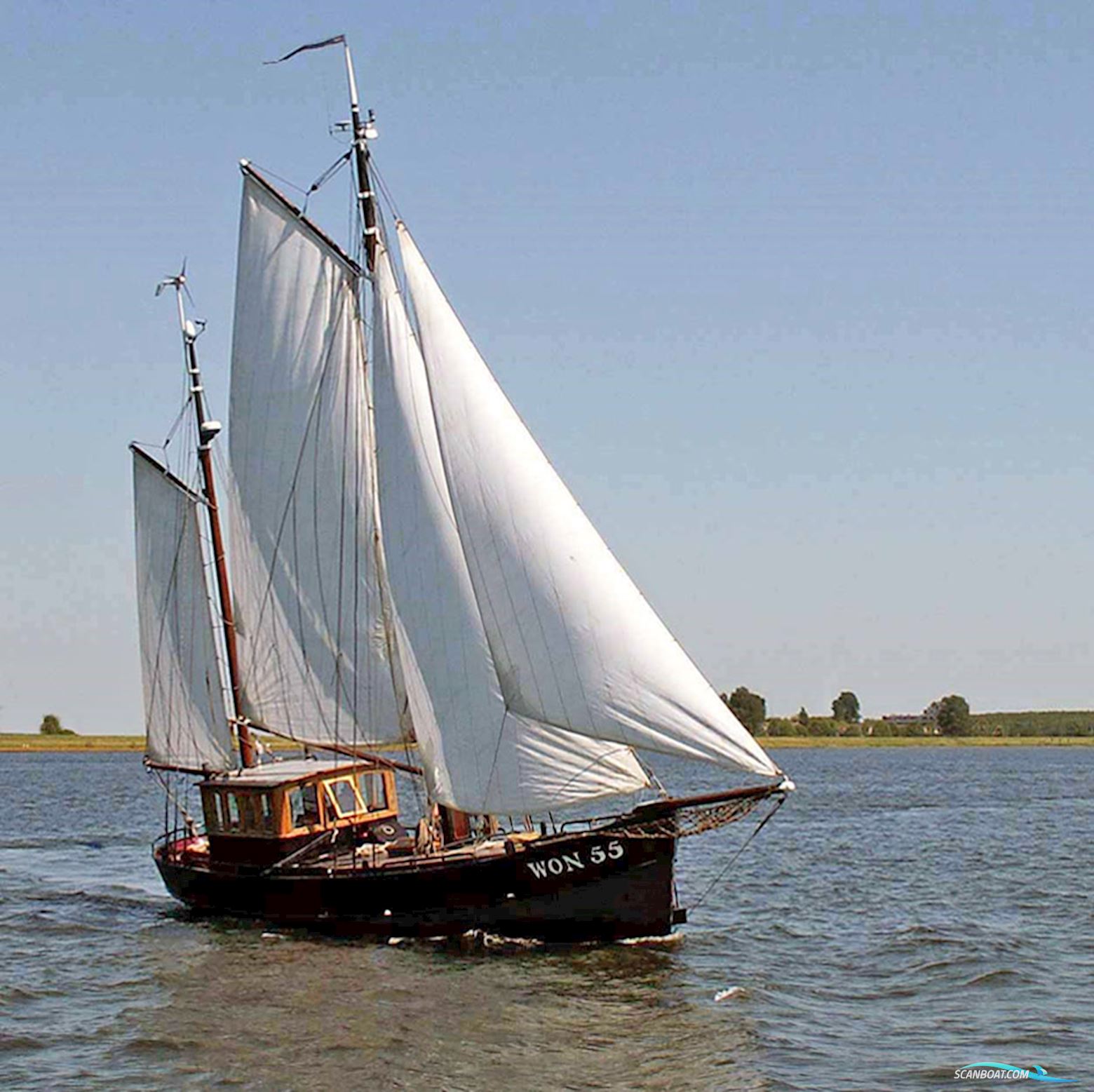 Kotter varend woonschip 14.95