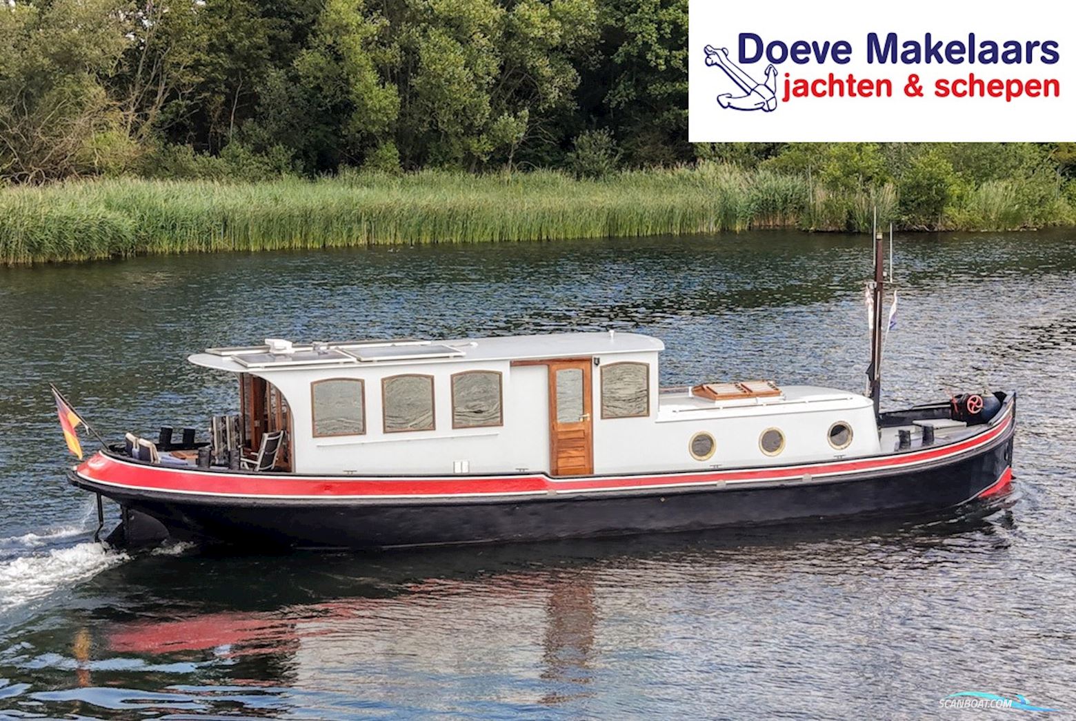 Luxe Motor 16.20 Deckhouse Hus- / Bobåd / Flodbåd 1927, med Mercedes<br />OM366 motor, Holland