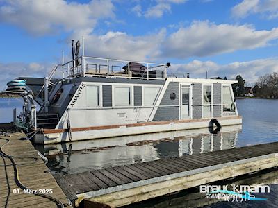 Mein Hausboot Modell Hus- / Bobåd / Flodbåd 2015, med Mercury Marine motor, Tyskland