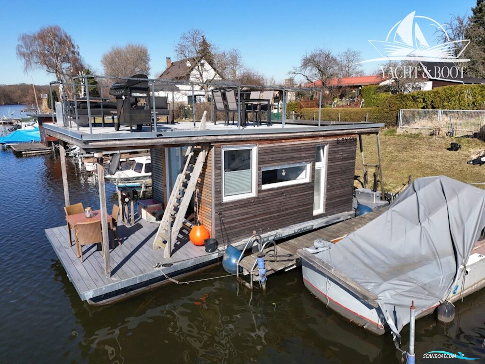 Technus 9.5 Hus- / Bobåd / Flodbåd 2019, med Parsun motor, Tyskland