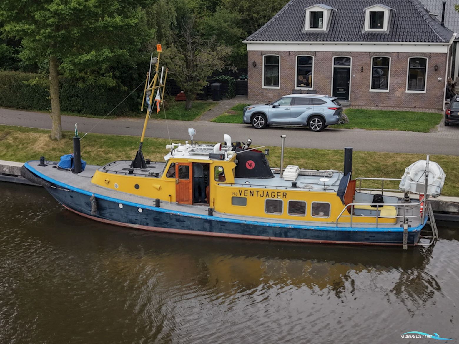 Varend Woonschip ex Rws Vlet 14.78