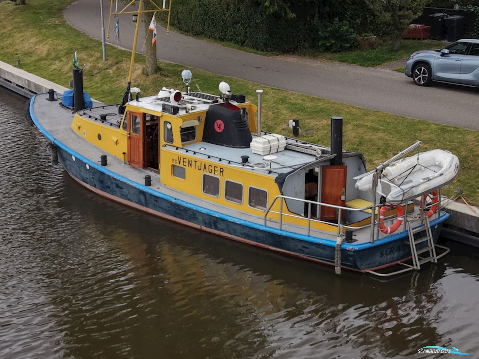 Varend Woonschip ex Rws Vlet 14.78
