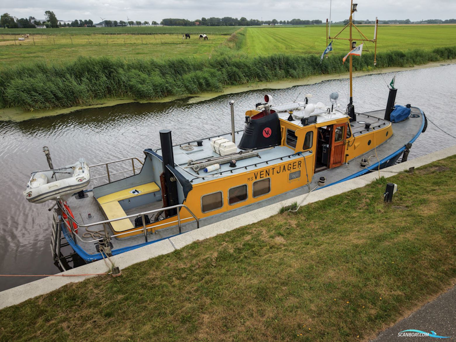 Varend Woonschip ex Rws Vlet 14.78