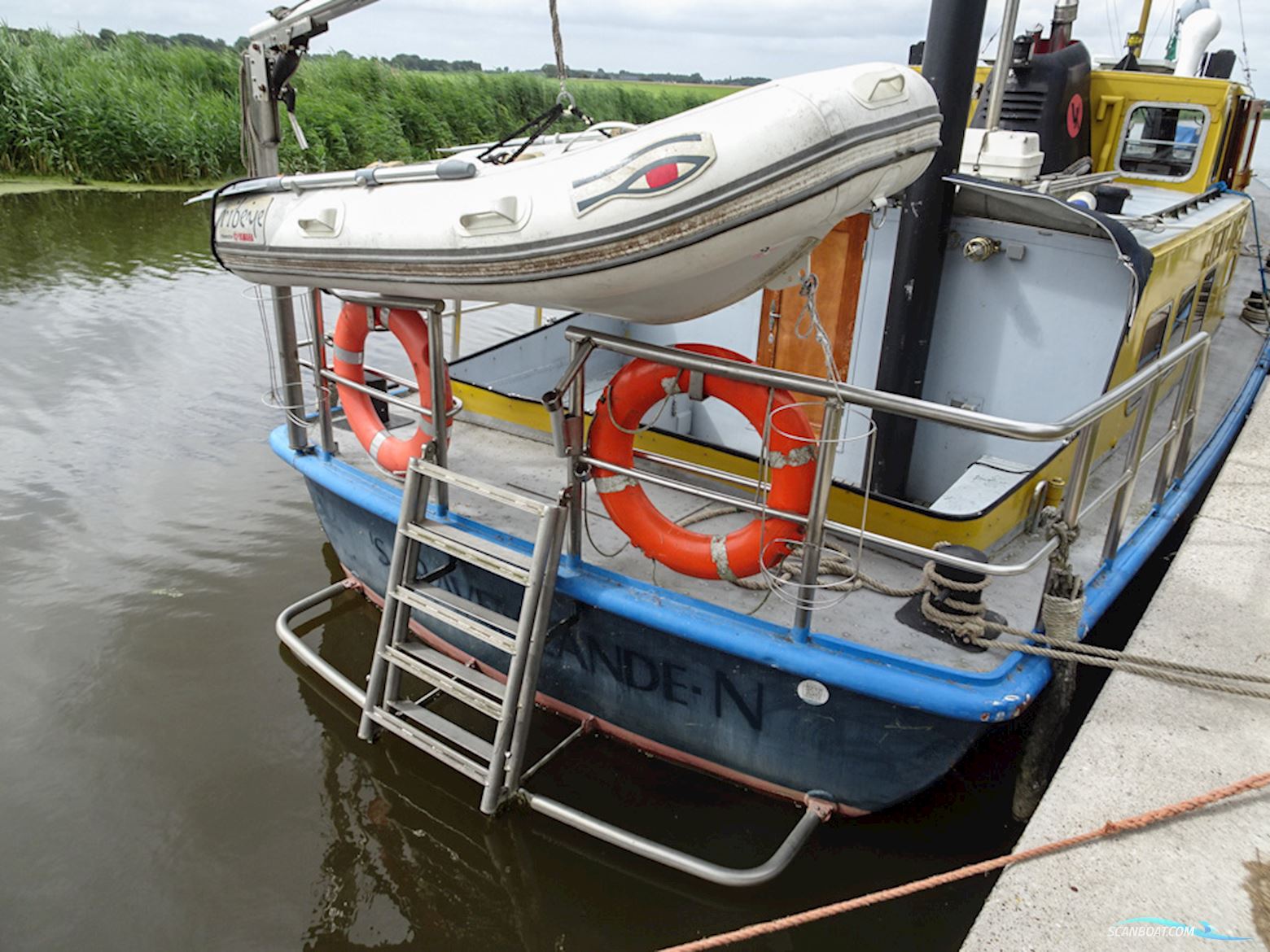 Varend Woonschip ex Rws Vlet 14.78