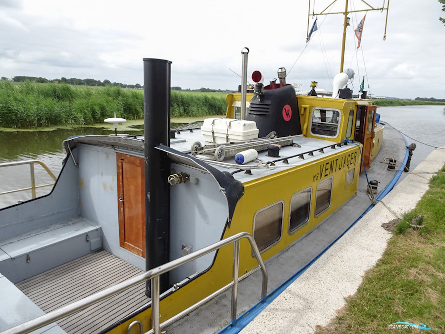 Varend Woonschip ex Rws Vlet 14.78