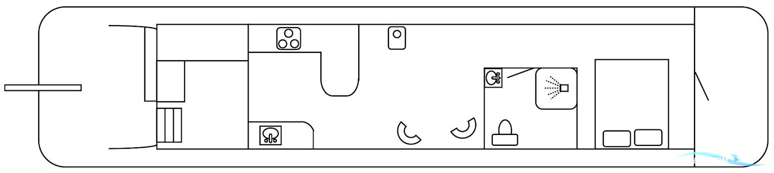 Varend Woonschip Skutsje 17.12