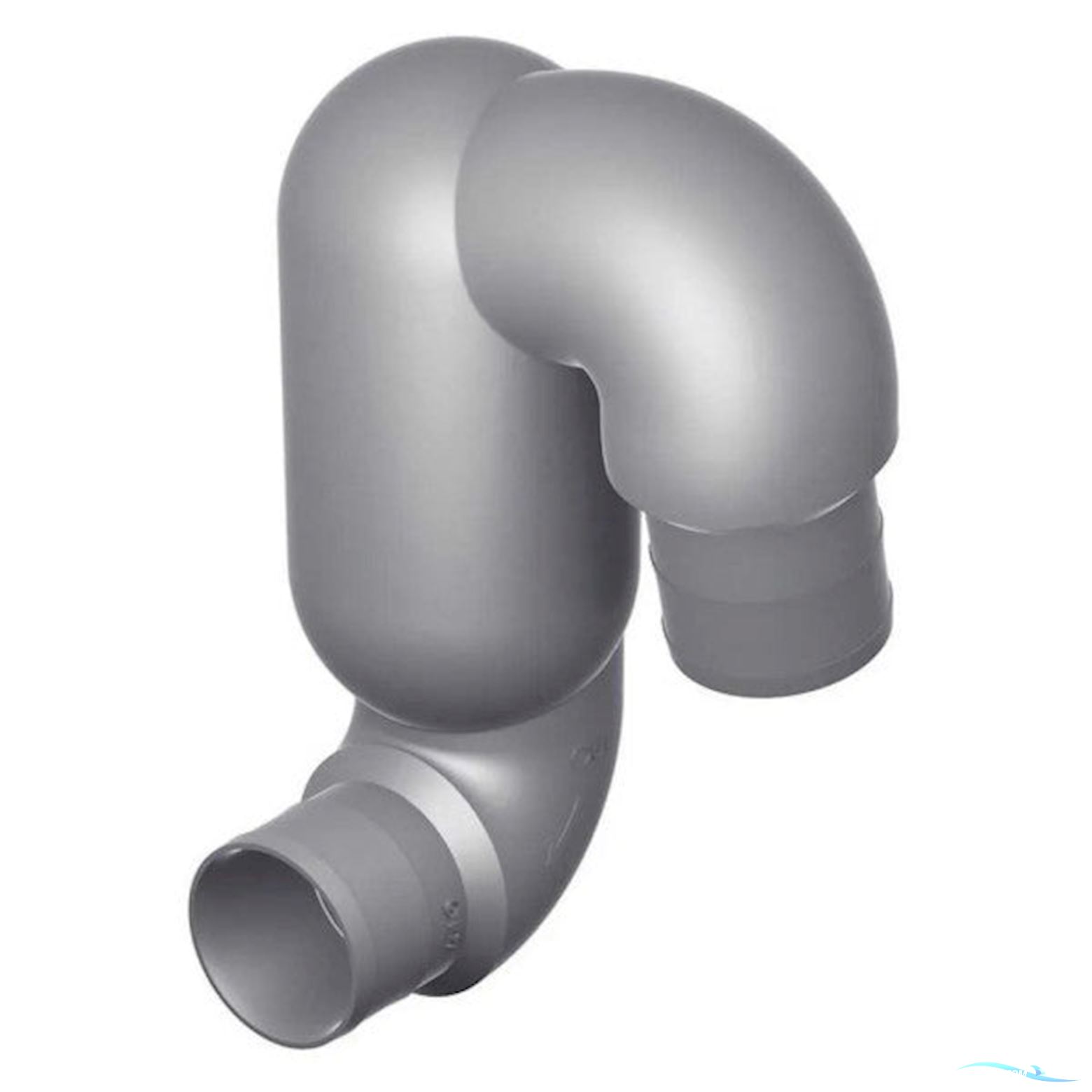 Vetus LT100 100 mm Gooseneck - Zwanenhals Exhaust Muffler Hus- / Bobåd / Flodbåd 2026, Holland