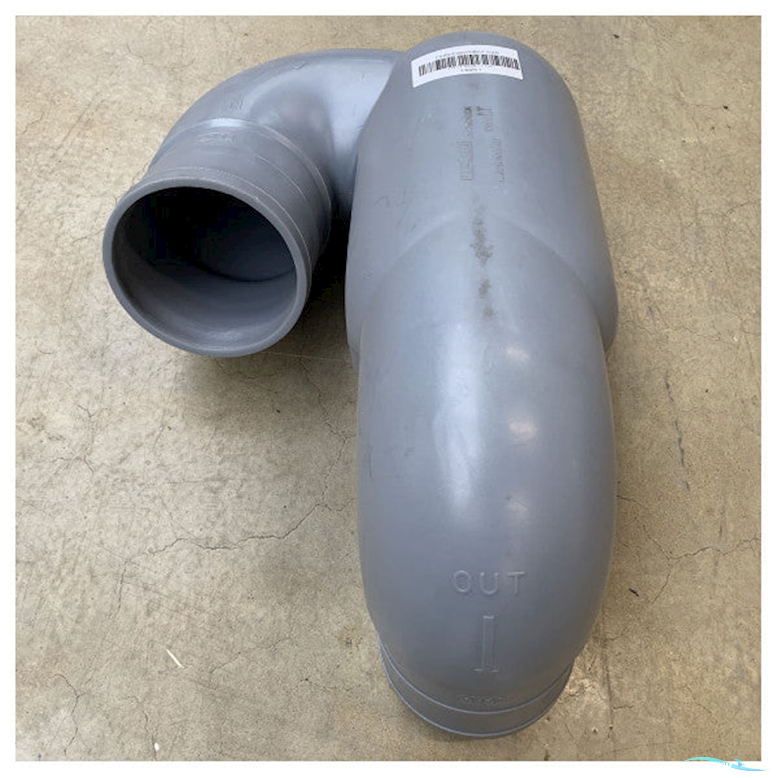 Vetus LT152 152 mm Gooseneck Exhaust Muffler LT