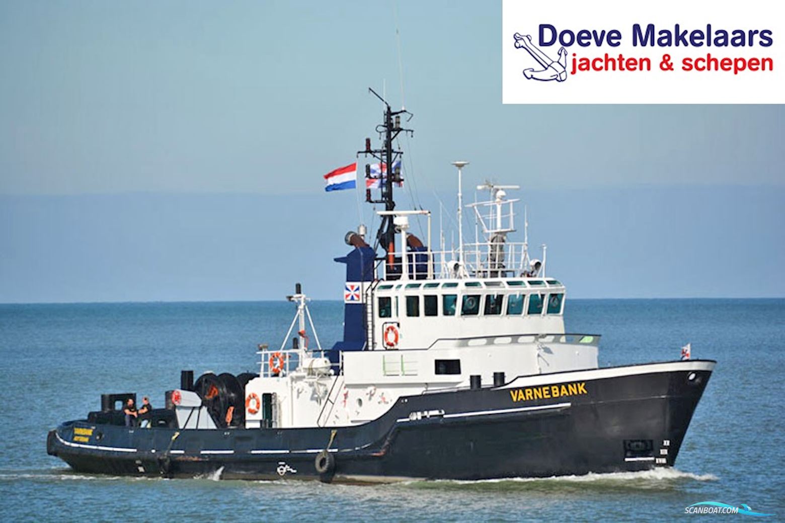 Vsp Voith Schneider Tug Tractor Hus- / Bobåd / Flodbåd 1976, med Stork Werkspoor<br />2x 9Fdhd240/1000 Lucht Gestart motor, Holland