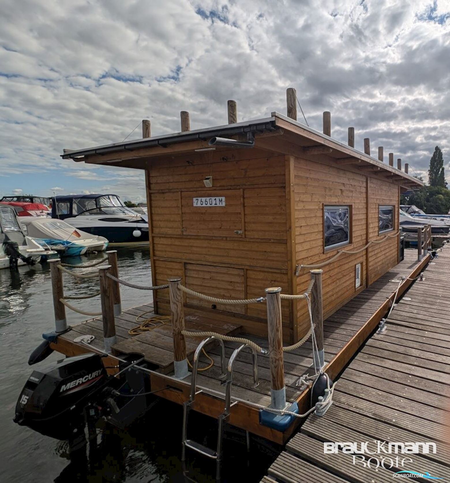Werft Plaue 910 Hus- / Bobåd / Flodbåd 2022, med Mercury Marine motor, Tyskland