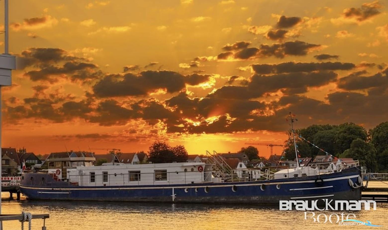 Werftbau Commodore 35 Hus- / Bobåd / Flodbåd 1952, med Duvant motor, Tyskland