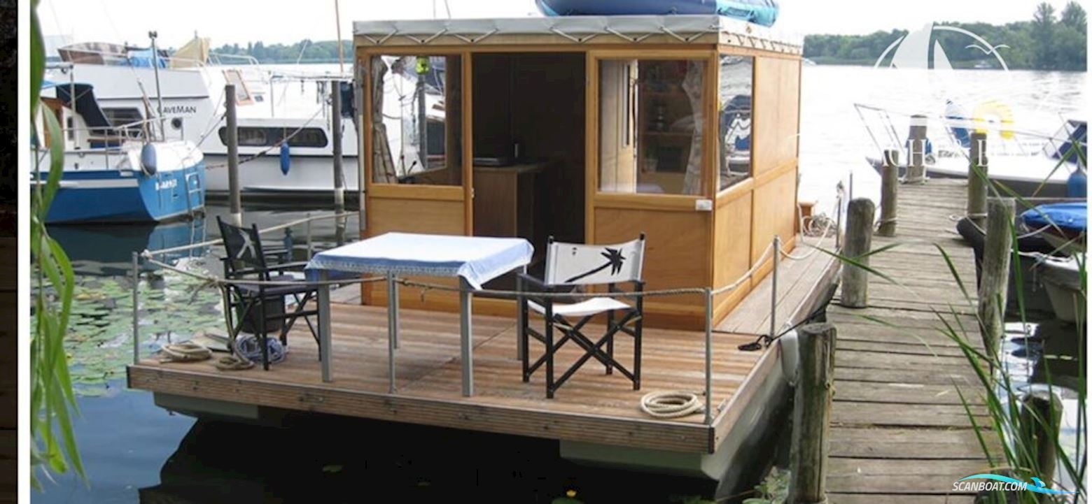 Werftbau Hausboot Hus- / Bobåd / Flodbåd 2012, med Honda motor, Tyskland