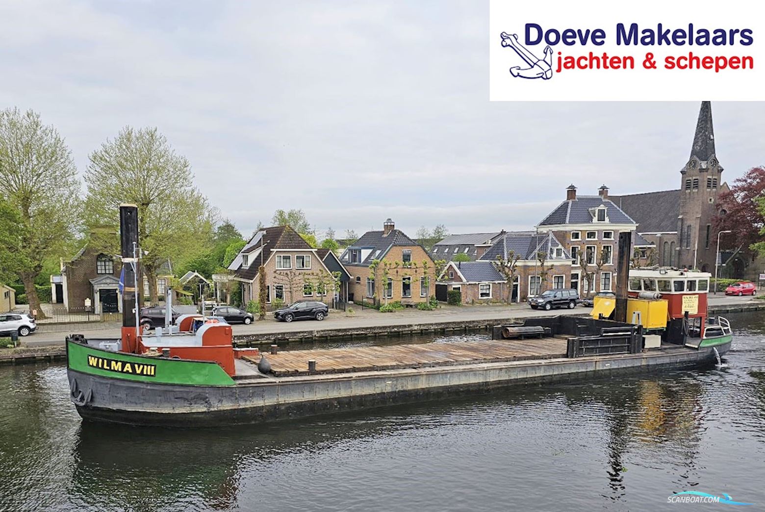 Werkschip 35.10 Met Cbb Hus- / Bobåd / Flodbåd 1960, med GM Detroit<br />8V-71N motor, Holland