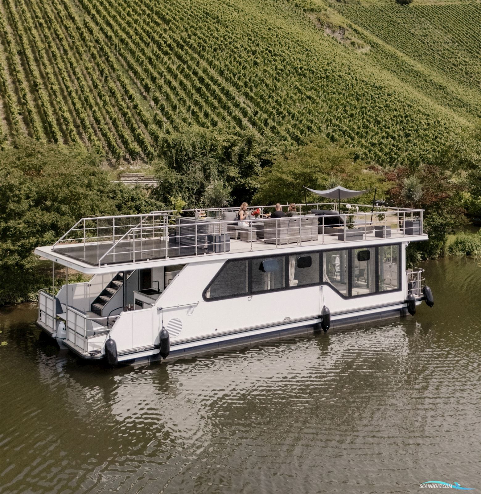 Desidus Hausboot/Hausyacht Compact Hus- / Bobåt / Flodbåd 2026, med Honda motor, Litauen