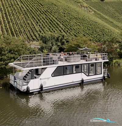 Desidus Hausboot/Hausyacht Compact Hus- / Bobåt / Flodbåd 2026, med Honda motor, Litauen