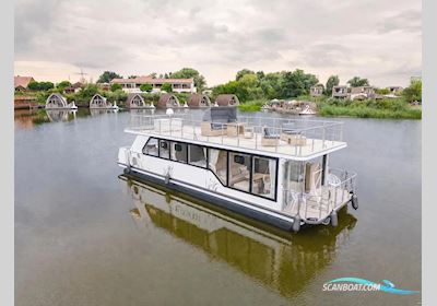 Desidus Hausboot/Hausyacht Duo Family Hus- / Bobåt / Flodbåd 2026, med Honda motor, Tyskland