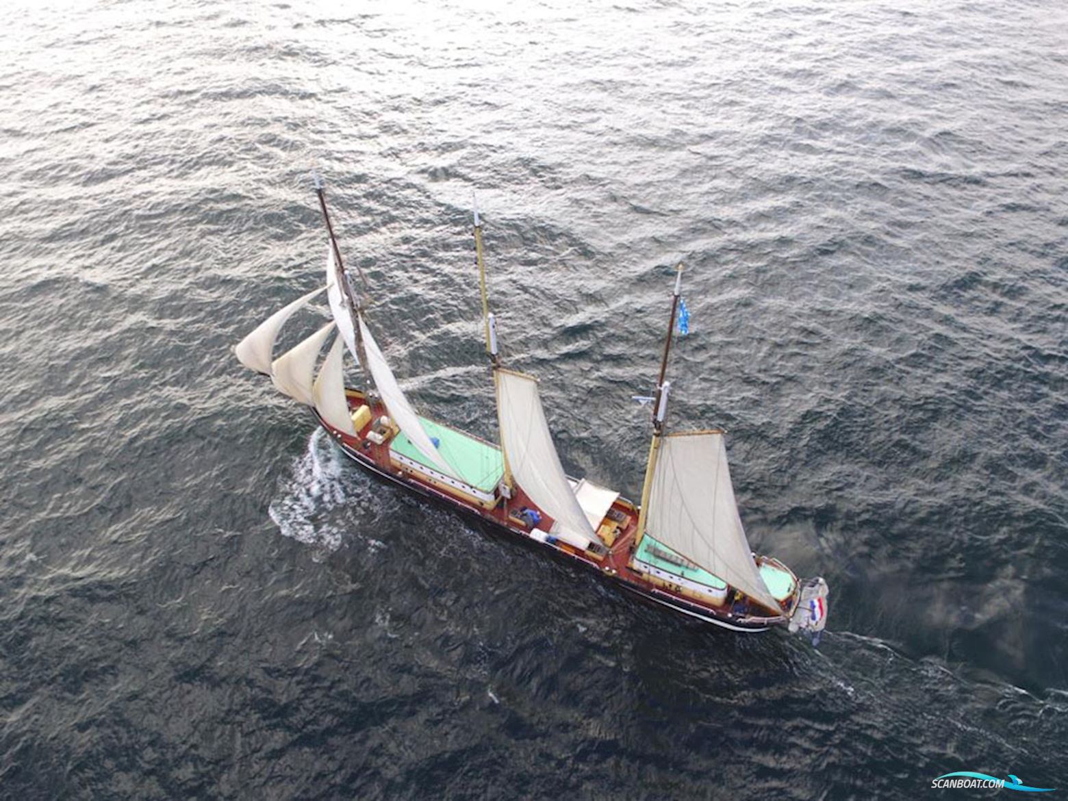 Drie mast Topzeil Schoener Swaensborgh