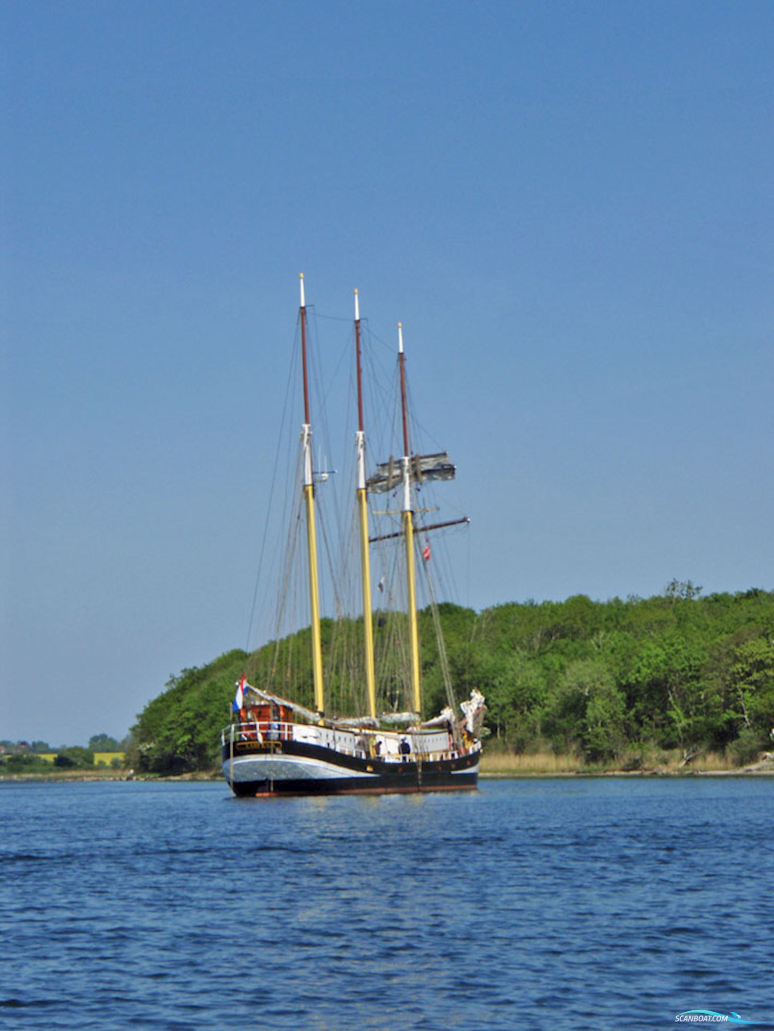 Drie mast Topzeil Schoener Swaensborgh