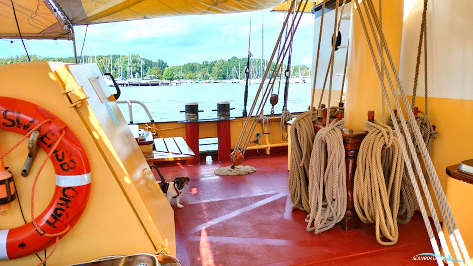 Drie mast Topzeil Schoener Swaensborgh