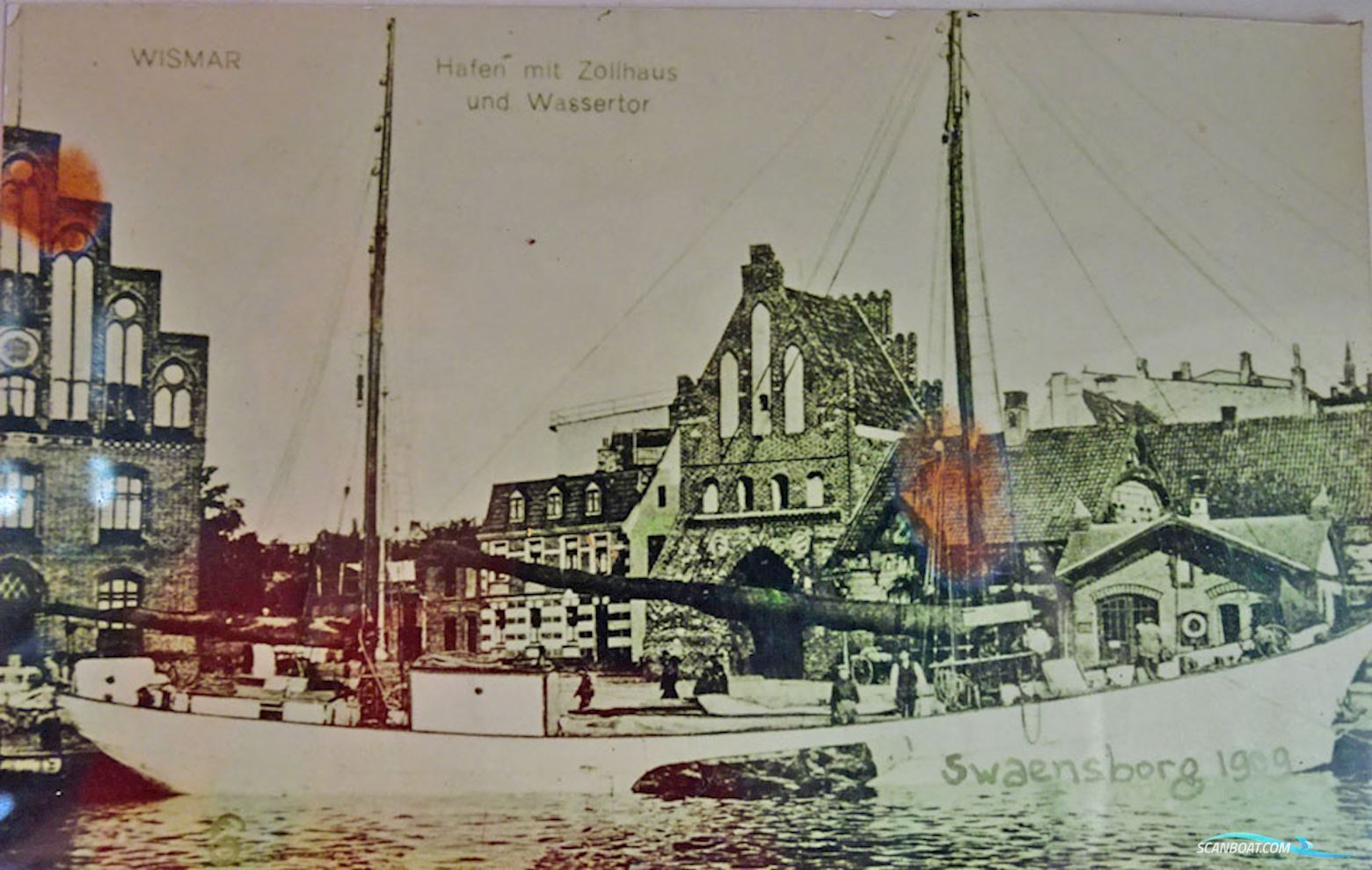 Drie mast Topzeil Schoener Swaensborgh